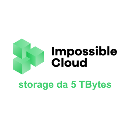 Immagine di Impossible Cloud - Cloud storage da 5 TBytes per 12 mesi